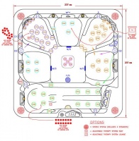 Спа бассейн Cal Spas Atlantic
