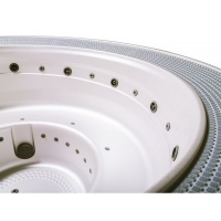 Переливной круглый спа бассейн USSPA Dino Переливной круглый спа бассейн USSPA Dino